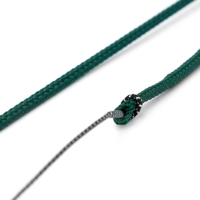 Jeffers 50" Stockyard Whip, 18" Drop - IAWH - Green - 1 ct - 11