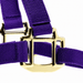 Jeffers Adjustable Halter with Throat Snap - SSMB - Yearling - Purple - 8