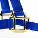 Jeffers Adjustable Halter with Throat Snap - SSMC - Yearling - Royal Blue - 12