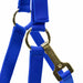 Jeffers Adjustable Halter with Throat Snap - SSMC - Yearling - Royal Blue - 11