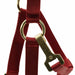 Jeffers Adjustable Halter with Throat Snap - SSMD - Yearling - Red - 15