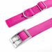 Jeffers Adjustable Nylon Dog Collar, 1"W x 14" - 24"L - SSGO - Hot Pink - 21