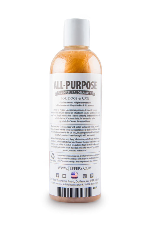 Jeffers All - Purpose Shampoo for Dogs and Cats - Jeffers - Animal & Pet Supplies > Pet Grooming > Pet Shampoo & Conditioner