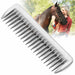 Jeffers Aluminum Pulling Comb for Horses - IABE - 1