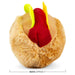 Jeffers American Grill Time Plush Squeaker Dog Toys - Hamburger or Hot Dog - I7H4 - Hamburger - 4.5" - 1 ct - 5