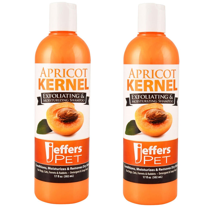 Jeffers Apricot Kernel Exfoliating & Moisturizing Pet Shampoo - TZ1G-2 - 17 oz - 2 - 9