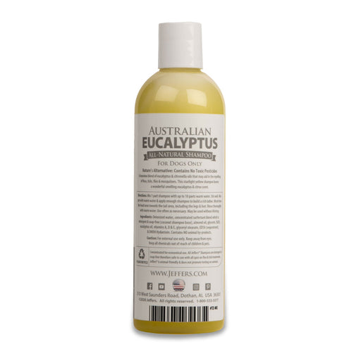 Jeffers Australian Eucalyptus Dog Shampoo - Jeffers - Animal & Pet Supplies > Pet Grooming > Pet Shampoo & Conditioner