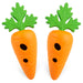 Jeffers Baby Carrot Natural Rubber Treat Dispensing Dog Dental Chew Toy - I7QA-2 - Multi - Small - 2 - 14