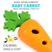 Jeffers Baby Carrot Natural Rubber Treat Dispensing Dog Dental Chew Toy - I7QA - Multi - Small - 1 - 3