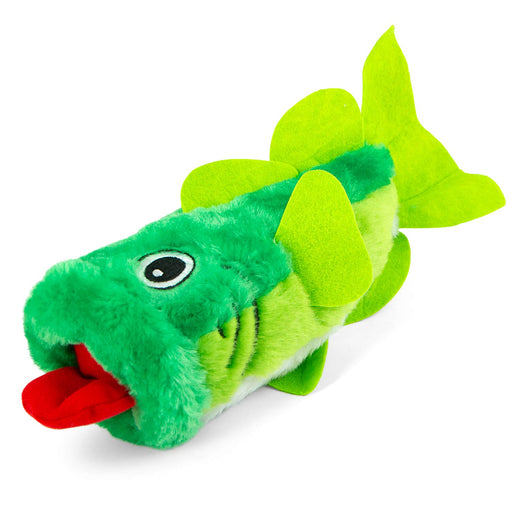 Jeffers Big Mouth Bass Plush Squeaker Dog Toy - I7W1 - 1 ct - 1
