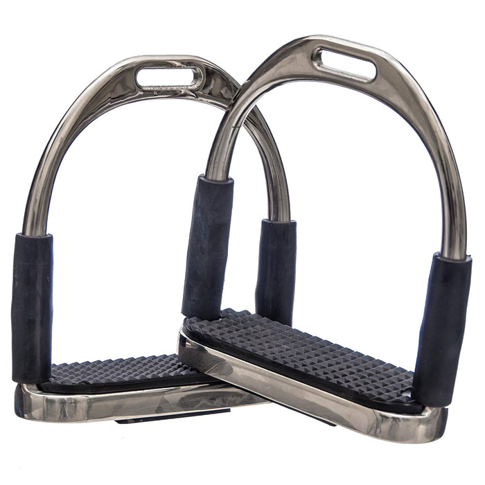 Jeffers Black Safety Stirrups, 4 1/2" - A8ST - 4 1/2 in - 1