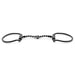 Jeffers Black Steel Offset Dee Horse Bit, Snaffle Mouth - A8GB - 4