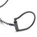 Jeffers Black Steel Offset Dee Horse Bit, Snaffle Mouth - A8GB - 7