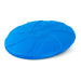 Jeffers Blue Bone Stamped Frisbee Natural Rubber 8 Inch Dog Toy for Fetching & Chewing - I7RR - Blue - Medium - 1 - 9