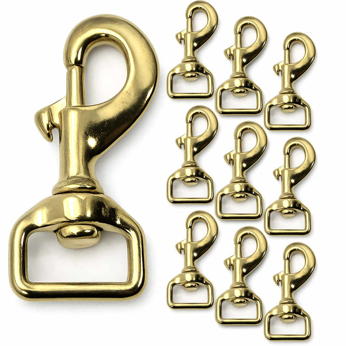 Jeffers Brass - Plated Bolt Snap Packs - IABW-10 - 10 Pack - 5