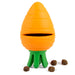 Jeffers Carrot Natural Rubber Treat Dispensing Dental Dog Chew Toy with Slit - I7QR - Multi - Medium - 1 - 9
