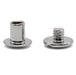 Jeffers Chicago Screws for Leather & Tack, 10 Pack - IACV - 1/4" - 10 pk - 2