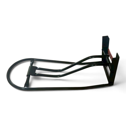 Jeffers Collapsible Wall English Saddle Rack, Space Saving Metal Saddle Holder - IA9N - Black - Each - 1