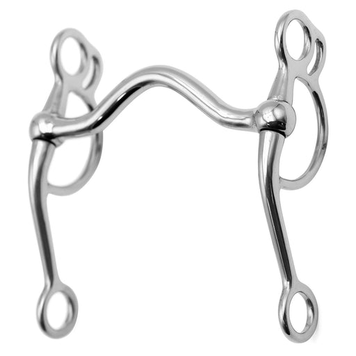 Jeffers Cowboy Pelham Curb Horse Bit - A8EM - 2