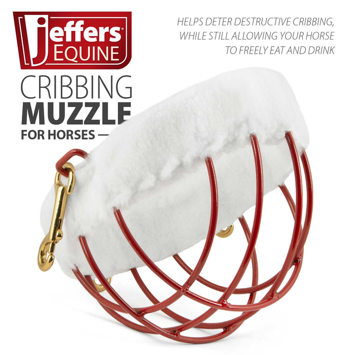 Jeffers Cribbing Muzzle, Horse - IACY - 3