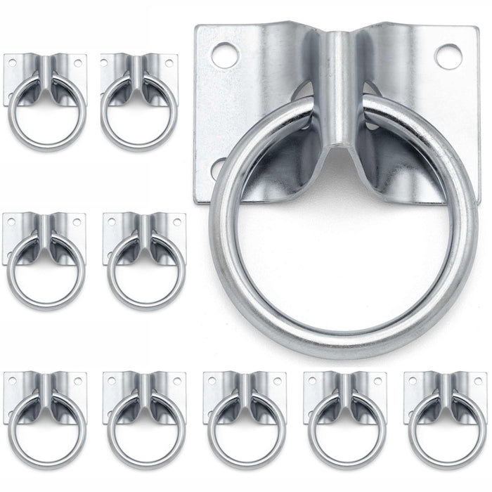 Jeffers Cross Tie Ring for Trailers, Stables, & Barns - IAB8-10PK - 10 - 7