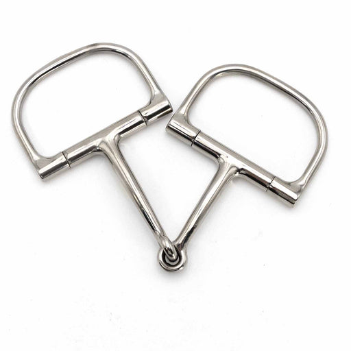 Jeffers Deluxe Dee Horse Bit - A8AB - 5" mouth - 1