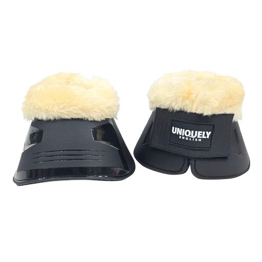 Jeffers Deluxe DuraShell Overreach Boots with Fleece - IA1W - Black - Medium - Pair - 1