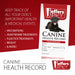 Jeffers Dog Health Record - JVD1-10 - 10 Pack - 3