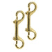 Jeffers Double End Bolt Snaps - IABM-2 - Solid Brass - 4" - 2 Pack - 3