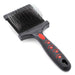 Jeffers Double - Sided Flex Head Pet Grooming Slicker Brush - UWDC - Large - Firm/Extra Firm - 8