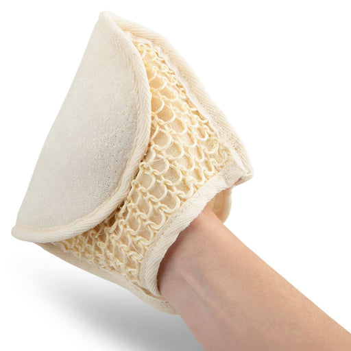 Jeffers Double - Sided Sisal/Microfiber Face Grooming Mitt for Horses - IA2A - 2