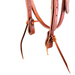 Jeffers "Dr. J" Harness Leather Amish Browband Headstall with Stainless Steel Hardware - MI1AB - 5