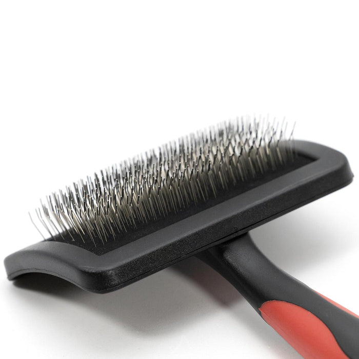 Jeffers Dual Level Pin Universal Slicker Pet Grooming Brush - UWU3 - Medium - 4