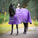 Jeffers Economy 600 Denier Lightweight Standard Neck Horse Turnout Sheet, 0 g Fill - GAGYE - Purple/Grey - 66" - 1