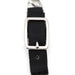 Jeffers Equine Nylon Curb Strap with Single Chain - SSZ1 - Black - 3