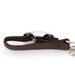 Jeffers Equine Nylon Curb Strap with Single Chain - SSZ2 - Brown - 8