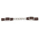Jeffers Equine Nylon Curb Strap with Single Chain - SSZ2 - Brown - 6