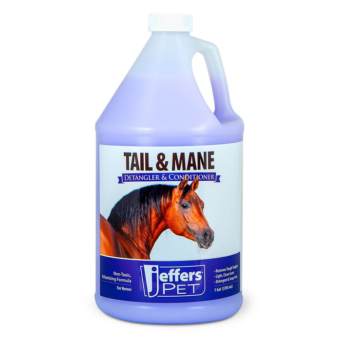 Jeffers Equine Tail & Mane Detangler and Conditioner for Horses - TZD2 - 1 gallon - 7