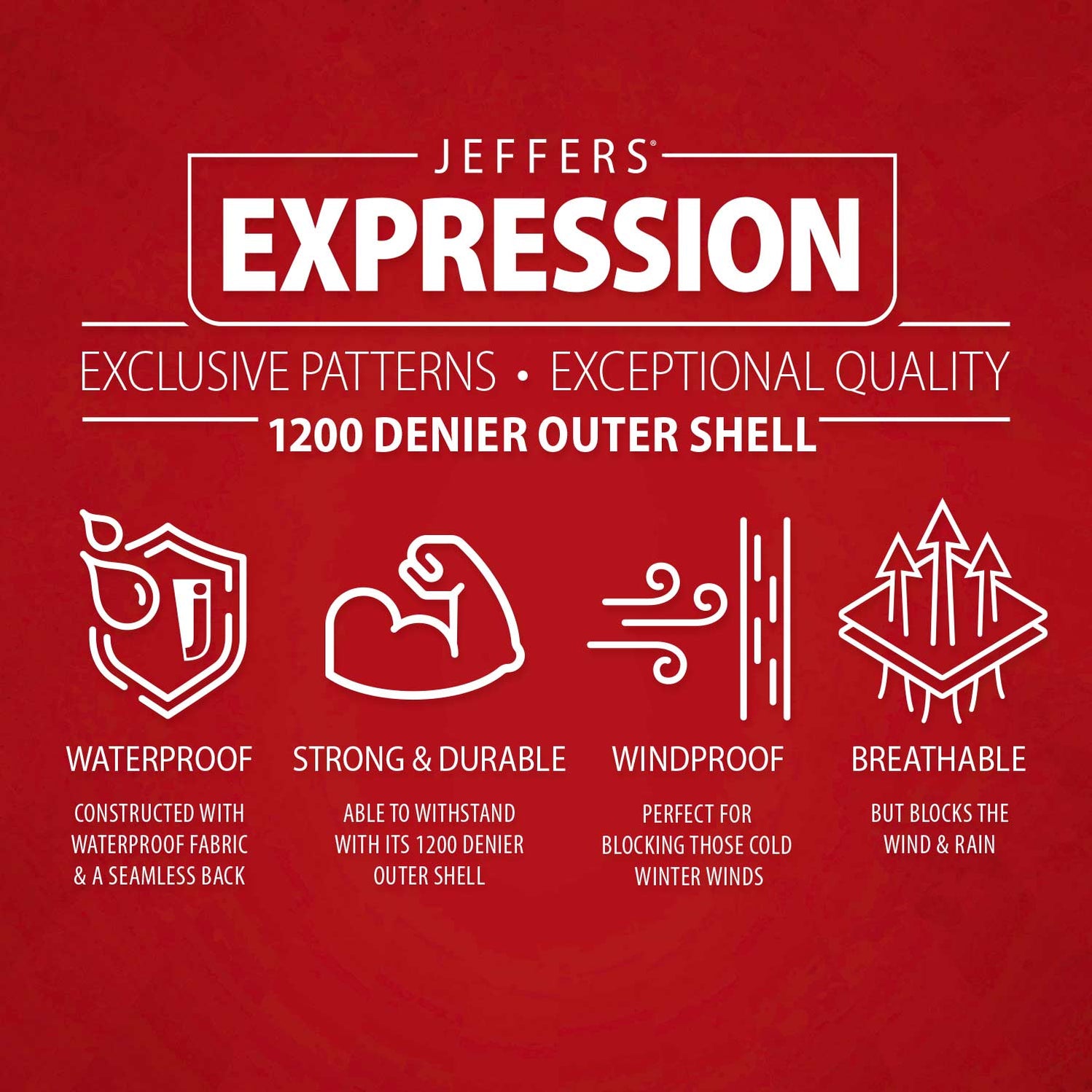 Jeffers Expression 1200 Denier Standard Neck Turnout Horse Blanket, 240