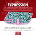 Jeffers Expression 600D Waterproof Ripstop Dog Coat, 240 Gram - JEF2GZ - Party Cheetah - 16" - 3