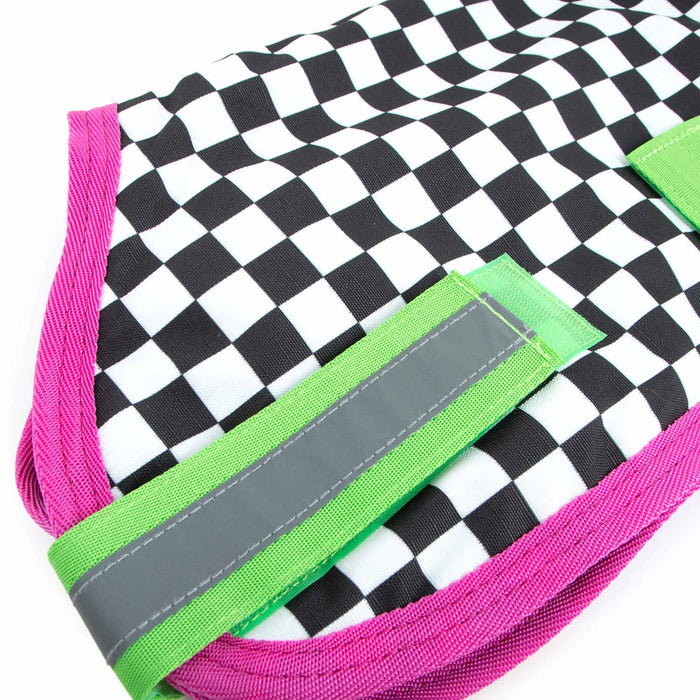 Jeffers Expression 600D Waterproof Ripstop Dog Coat, 240 Gram - JEF2J4 - Skater Pup - 16" - 30