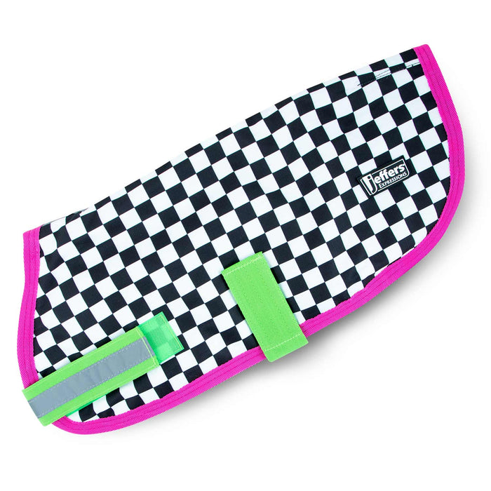 Jeffers Expression 600D Waterproof Ripstop Dog Coat, 240 Gram - JEF2J4 - Skater Pup - 16" - 23