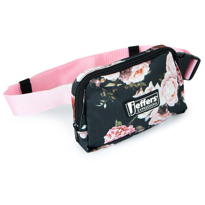 Jeffers Expression Adjustable Strap Belt Bag - JEF2KH - Rose Garden - 3