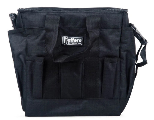 Jeffers Expression Deluxe Horse Grooming Bag with Adjustable Strap - JEF1S1 - Black - 18