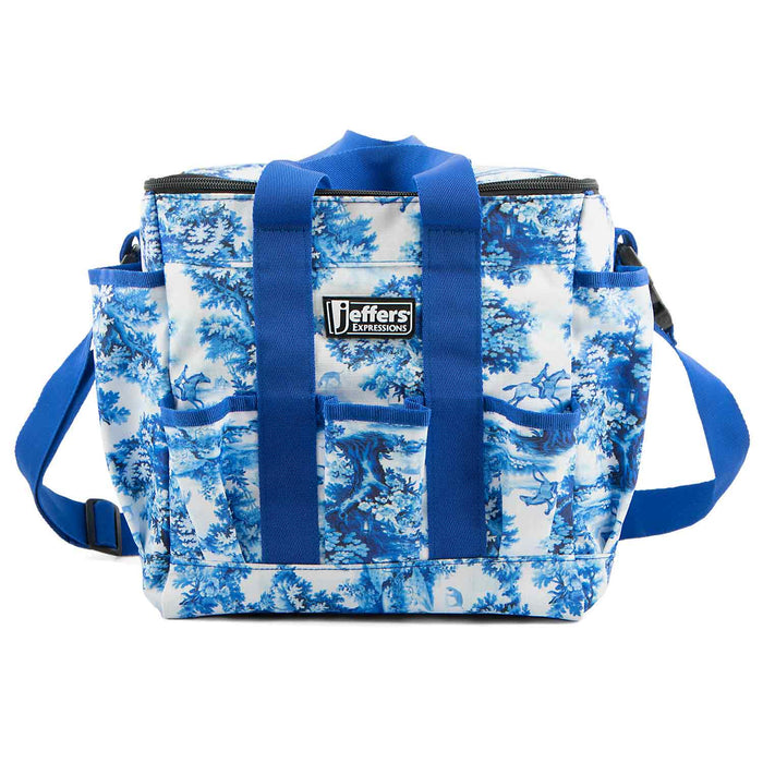 Jeffers Expression Deluxe Horse Grooming Bag with Adjustable Strap - JEF2W5 - Equestrian Toile - 16