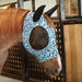 Jeffers Expression Lycra Horse Fly Mask with Ears - JEF2QC - Party Cheetah - Cob - 3