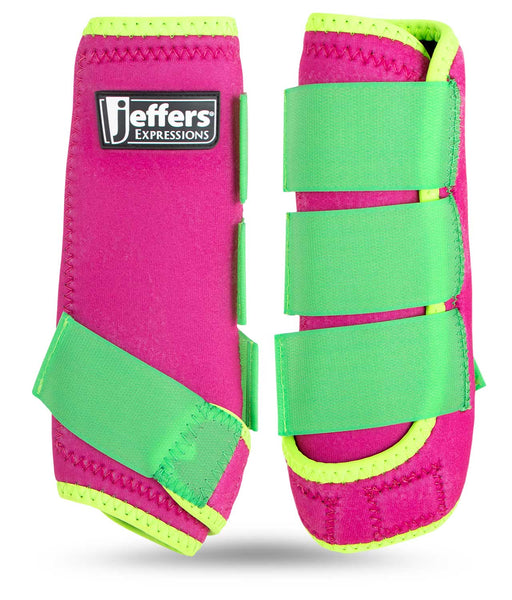 Jeffers Expression Neon Protective Boots - Jeffers - Horse Supplies > Horse Boots & Leg Wraps