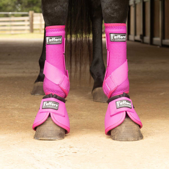 Jeffers Expression Neon Protective Boots - Jeffers - Horse Supplies > Horse Boots & Leg Wraps