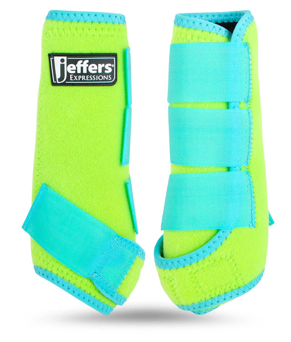 Jeffers Expression Neon Protective Boots - Jeffers - Horse Supplies > Horse Boots & Leg Wraps