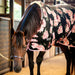 Jeffers Expression Standard Neck Fleece Horse Cooler - JEF2G8 - Rose Garden - 66" - 6